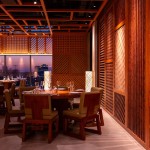 Roka Restaurant dining area - evening